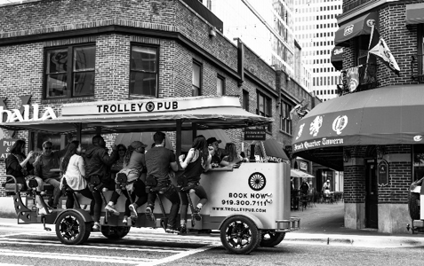 Trolley Pub Pedal Pub in Raleigh, NC